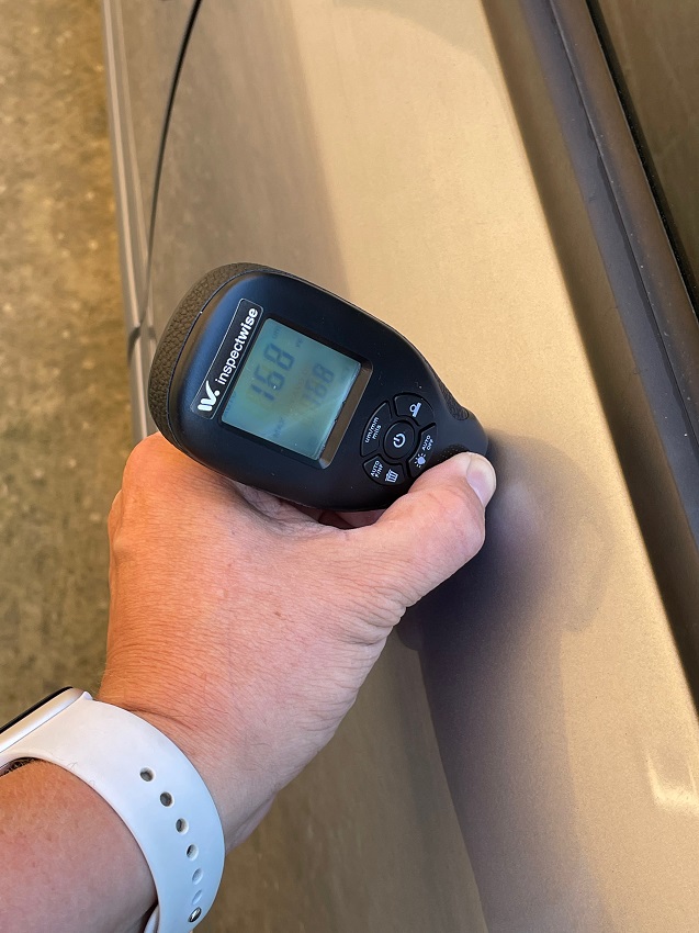 car paint measurement